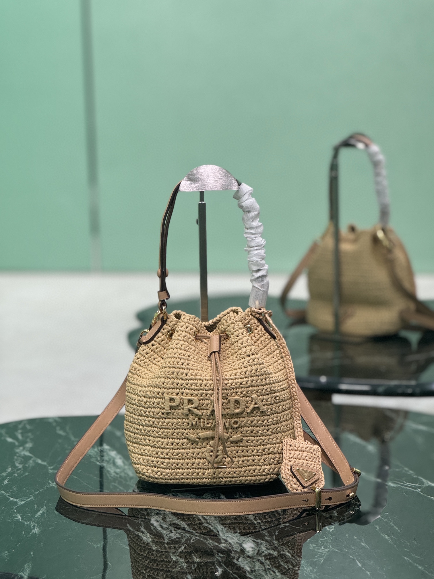 Prada Luxury Designer Handbag Shoulder Bag in fine calfskin