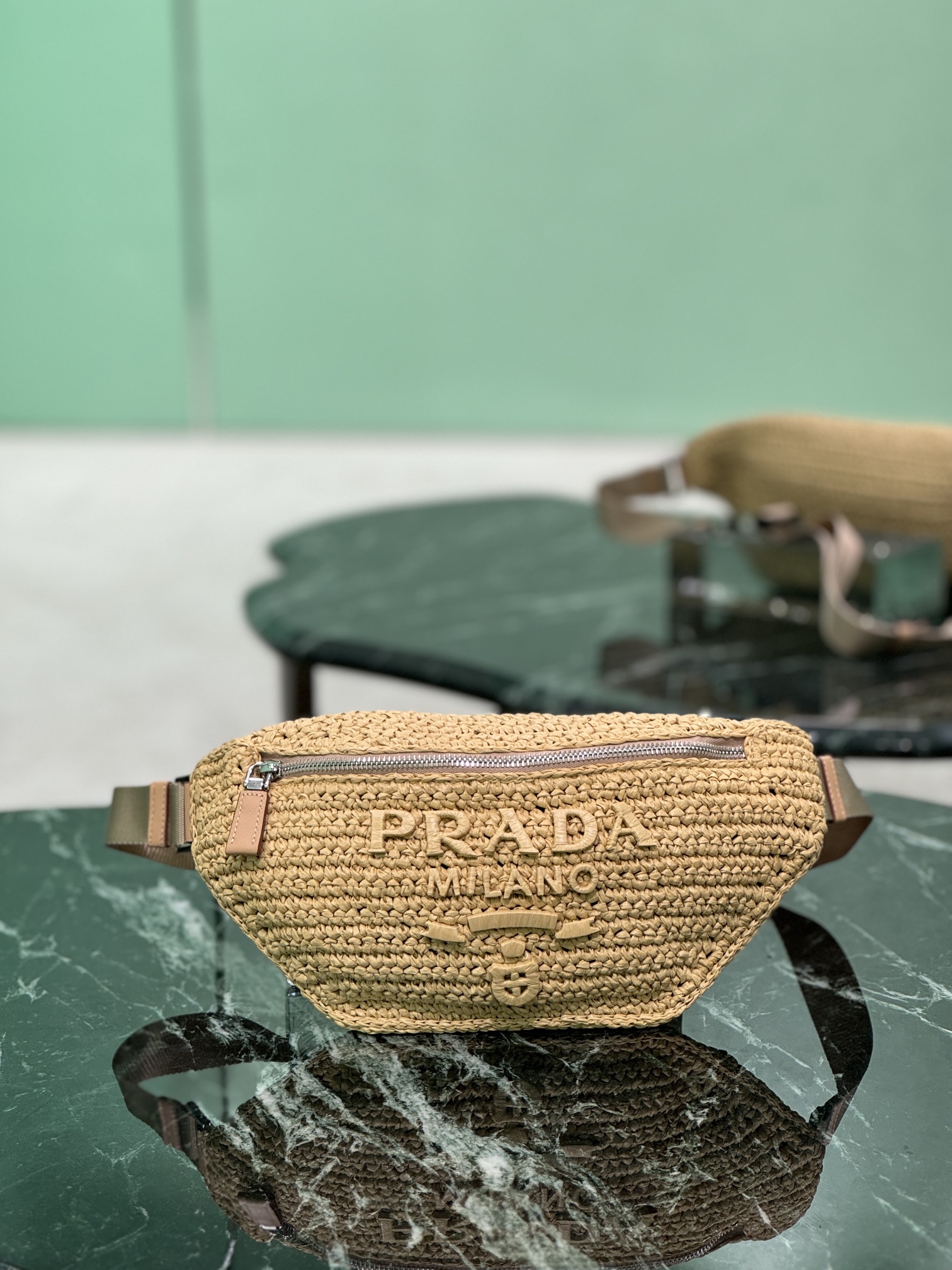 Prada Luxury Designer Handbag Shoulder Bag in fine calfskin