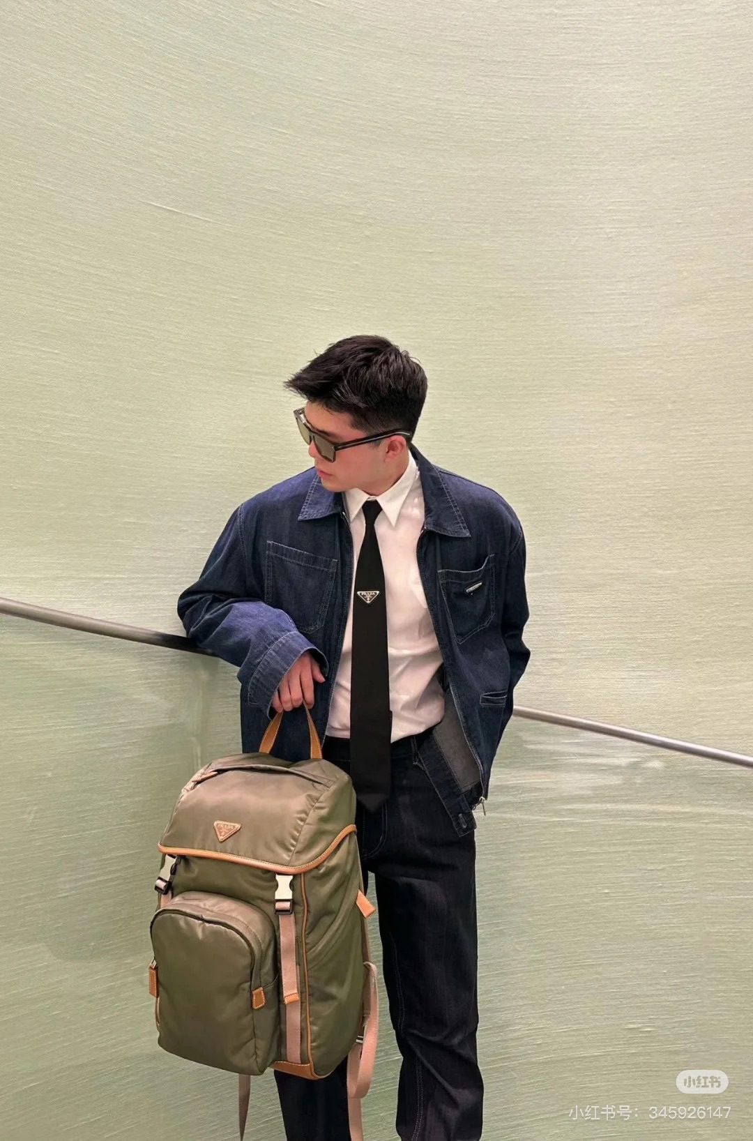 NO:582724,A bit good-looking, Prada [top original order], prada19860909有点好看,普拉达【顶级原单】,prada,Bag