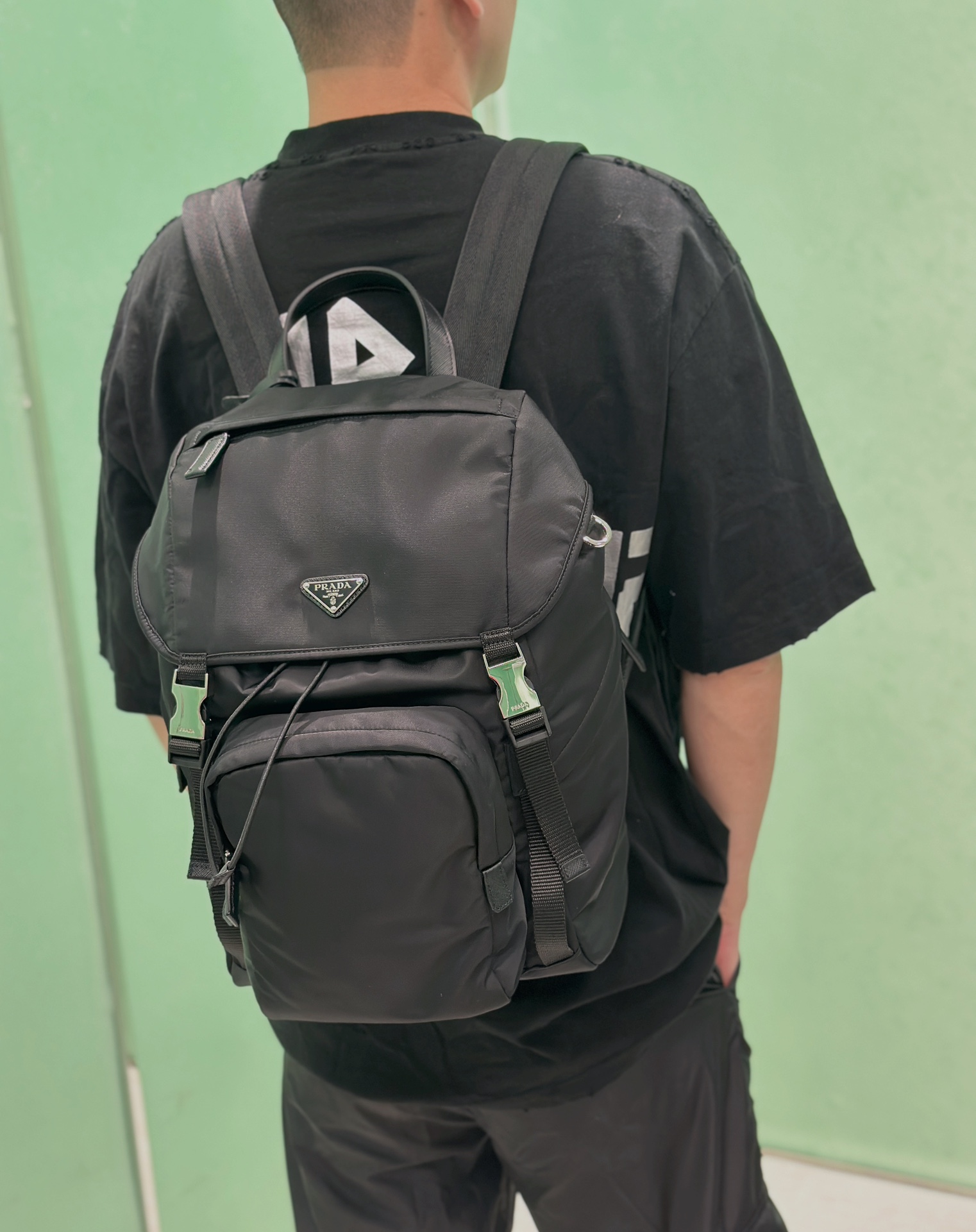 NO:575141,Casual upper body picture, Prada [top original single], prada19860909随拍上身图,普拉达【顶级原单】,prada,Bag