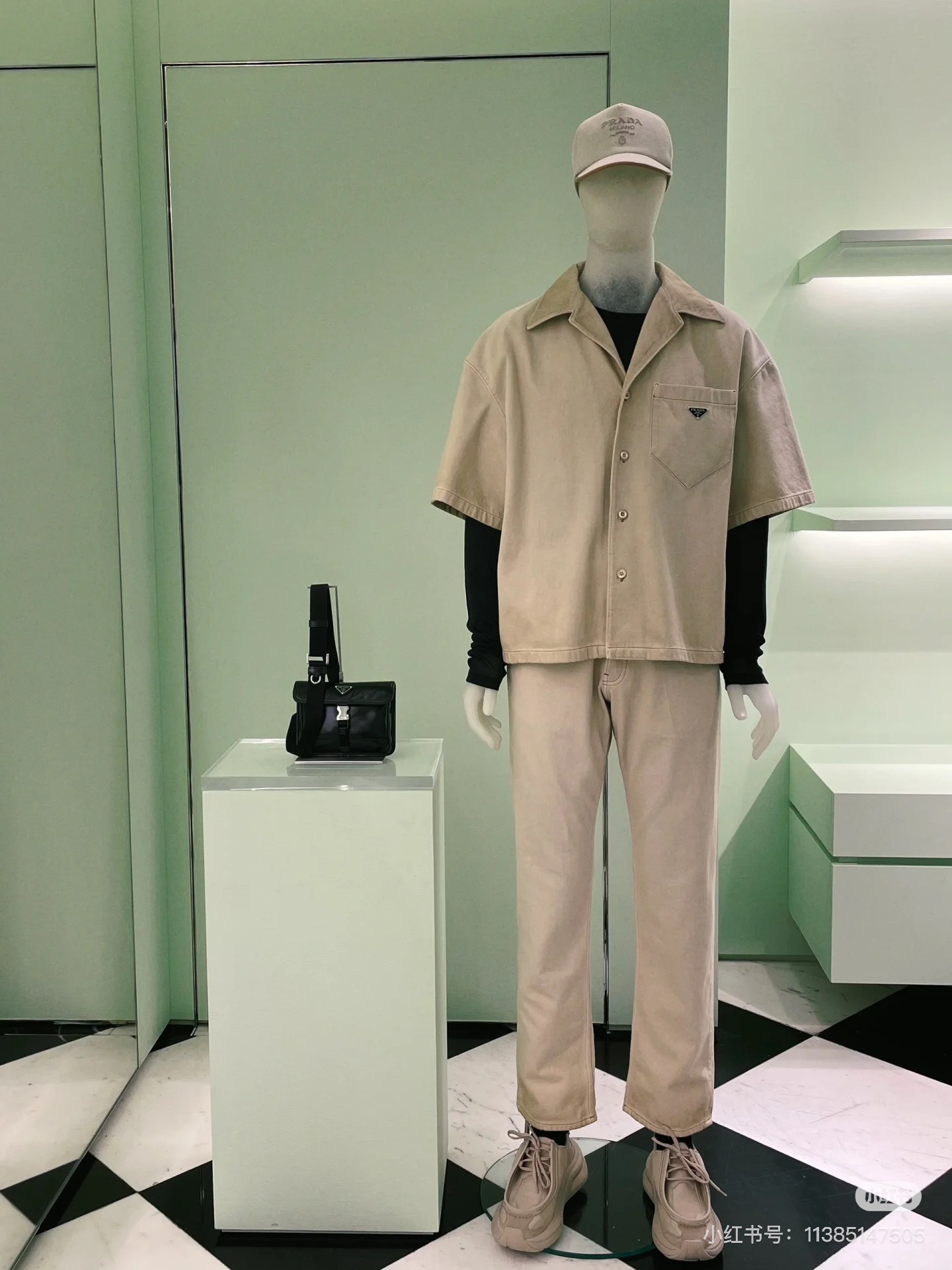 NO:582674,A must-have for trendy men!  ,Prada【Top original order】,prada19860909潮男必备！,普拉达【顶级原单】,prada,Bag