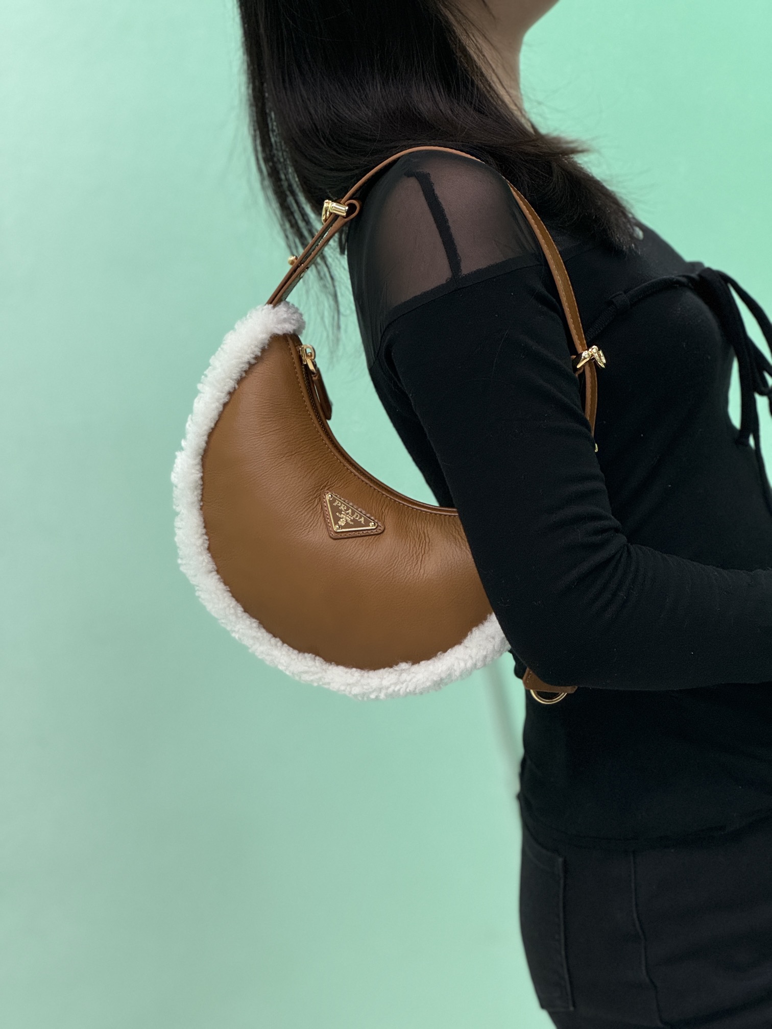 NO:581856,Upper body picture, Prada [top original order], prada19860909上身图,普拉达【顶级原单】,prada,Bag