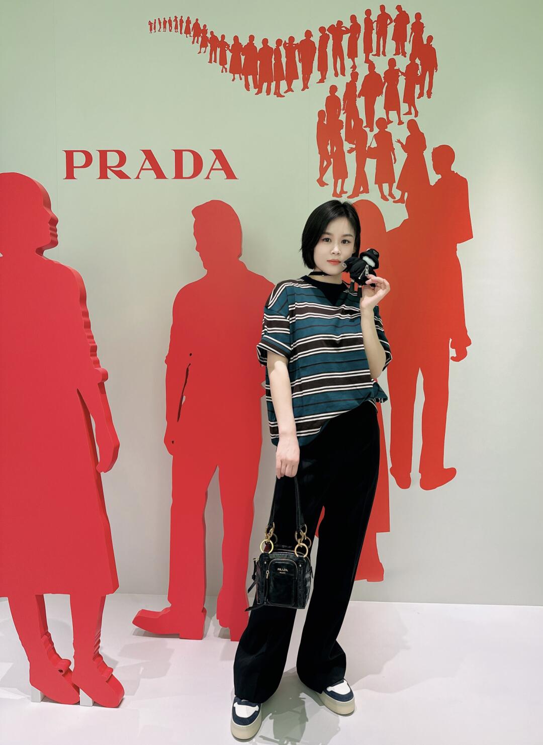 NO:391297,Catch a little cute, Prada [top original list], prada19860909抓到一只小可爱,普拉达【顶级原单】,prada,Bag