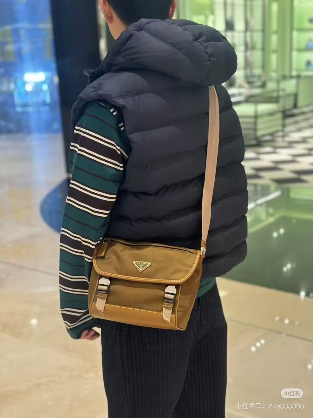 NO:582749,Fashionable outfit~,Prada【Top original item】,prada19860909时髦穿搭～,普拉达【顶级原单】,prada,Bag