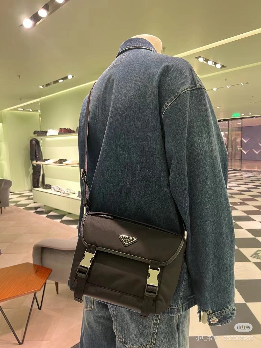 NO:582756,Black versatile and durable, Prada [top original order], prada19860909黑色百搭耐看,普拉达【顶级原单】,prada,Bag