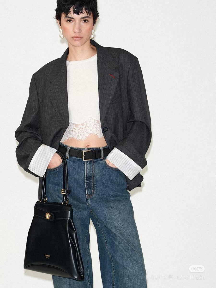 NO:209110,Extended handle underarms, Prada [top original list], prada19860909加长的手柄腋下手提,普拉达【顶级原单】,prada,Bag