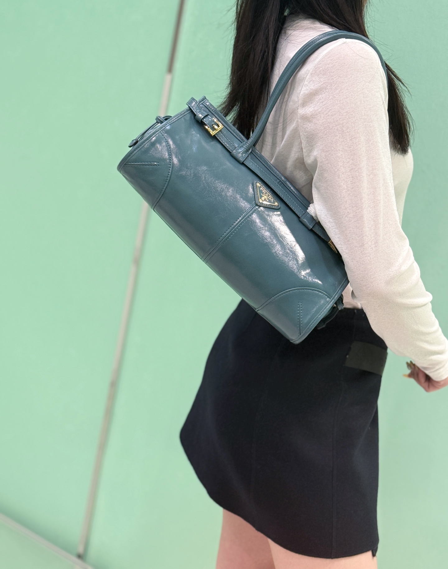 NO:211272,Take pictures of the upper body, Prada [top original list], prada19860909随拍上身图,普拉达【顶级原单】,prada,Bag