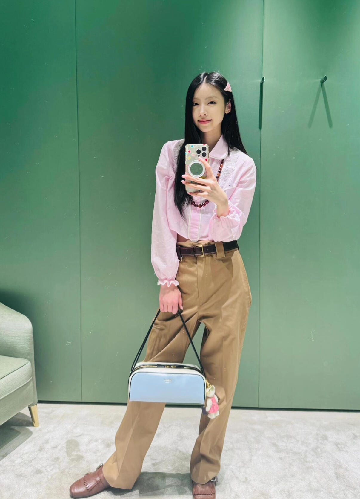 NO:211286,The combination of blue and white is clean and beautiful, Prada [top original list], prada19860909蓝色与白色的结合,干净又耐看,普拉达【顶级原单】,prada,Bag