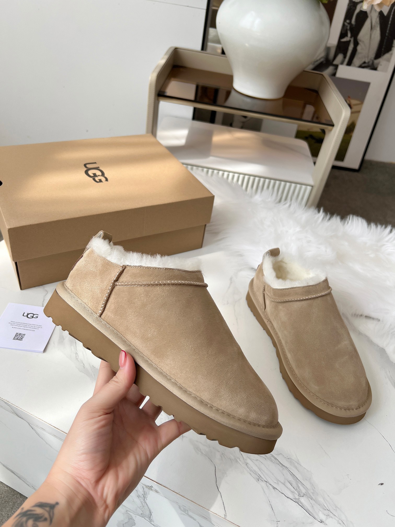 ❤️ Nuevo estilo de invierno UGG2025, Classic Micro es una versión de corte bajo de las clásicas botas cortas,…