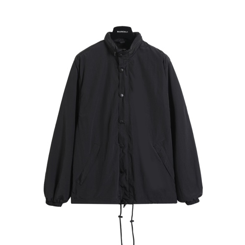 Balenciaga Black Waterproof Windbreaker Jacket | Everyday Commute Essential 1 Balenciaga Black Waterproof Windbreaker Jacket | Everyday Commute Essential