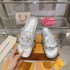 Sell High Quality Louis Vuitton Shoes Slippers Beige Black Gold Red Silver White Cowhide Sheepskin Spring/Summer Collection