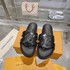 Louis Vuitton Shoes Slippers Beige Black Gold Red Silver White Cowhide Sheepskin Spring/Summer Collection