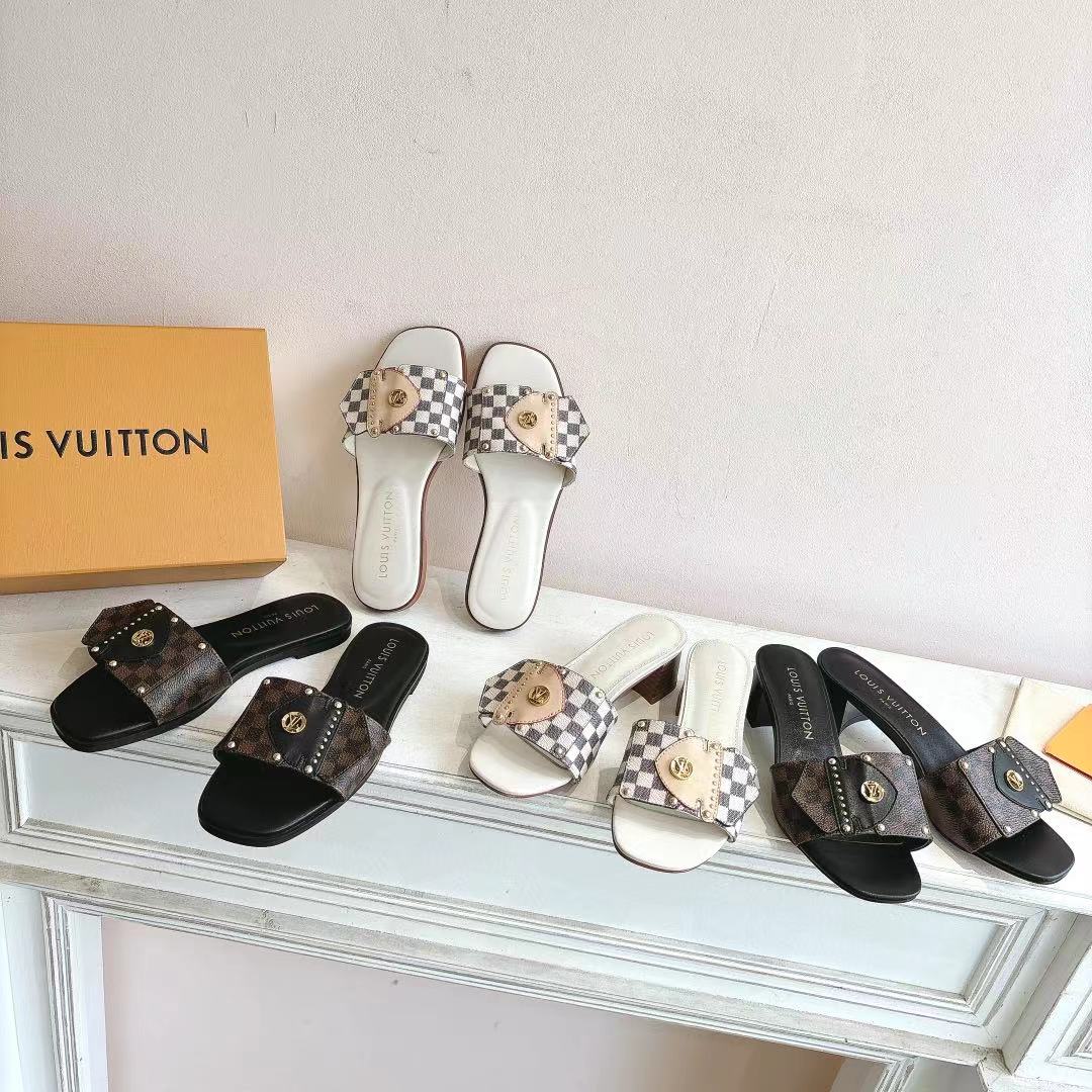 NO:259138,2025 Louis Vuitton Plaid Slippers 35-43, Slippers, louis vuitton, slippers198609092025路易威登格子拖鞋 35-43,拖鞋,louis vuitton,slippers,Women's Shoes