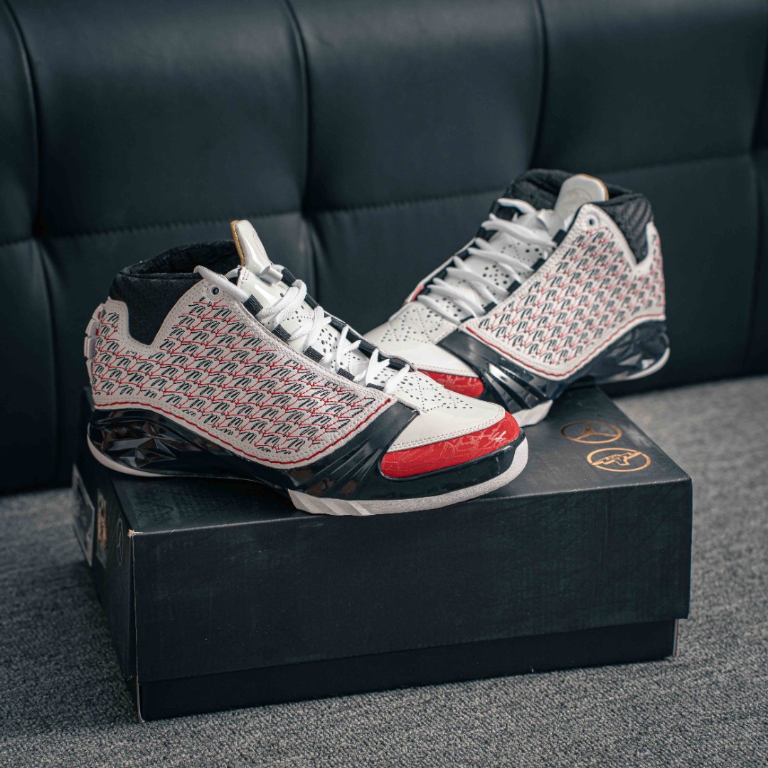 Air Jordan 23 ALL Star 全明星 AJ23 乔丹23代 高邦 黑白红 乔丹篮球鞋 318376-101