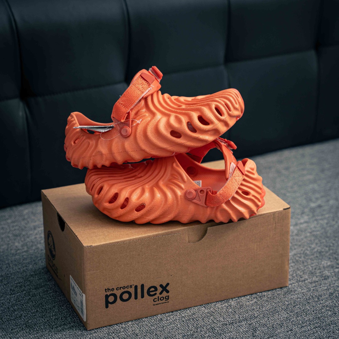 💰180
含盒子 卡骆驰联乘新晋国际知名鞋类设计师Salehe Bembury x Crocs Pollex Clog"Stratus"指纹式脊骨系列夏日沙滩室内外穿搭休闲涉水洞洞鞋凉拖鞋
尺码:M4/W6=36-37(22cm) M5/W7=37-38(23cm) M6/W8=38-39(24cm) M7/W9=39-40(25cm) M8/W10=41-42(26cm) M9/W11=42-43(27cm) M10/W12=43-44(28cm) M11=45-46(29cm) M12=47-48(30cm)