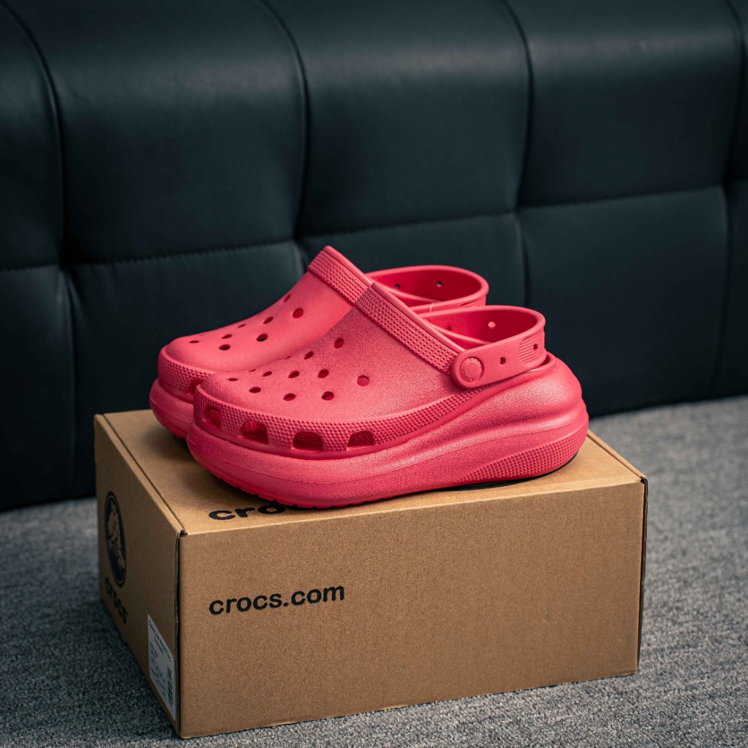 [Sandals and Slippers Series][With Shoe Box Edition]Crocs Karocchi Puffs Summe