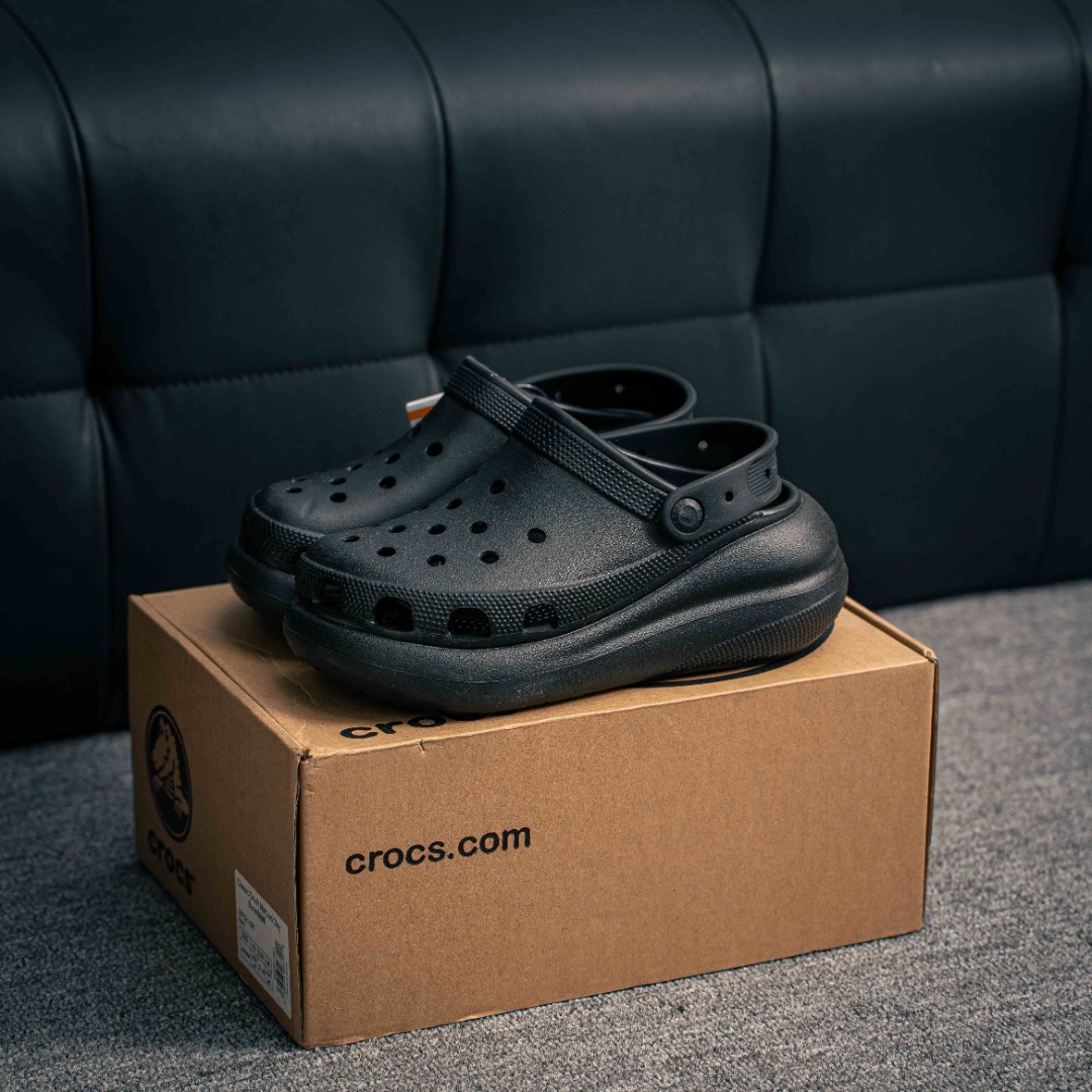 [Sandals and Slippers Series][With Shoe Box Edition]Crocs Karocchi Puffs Summe