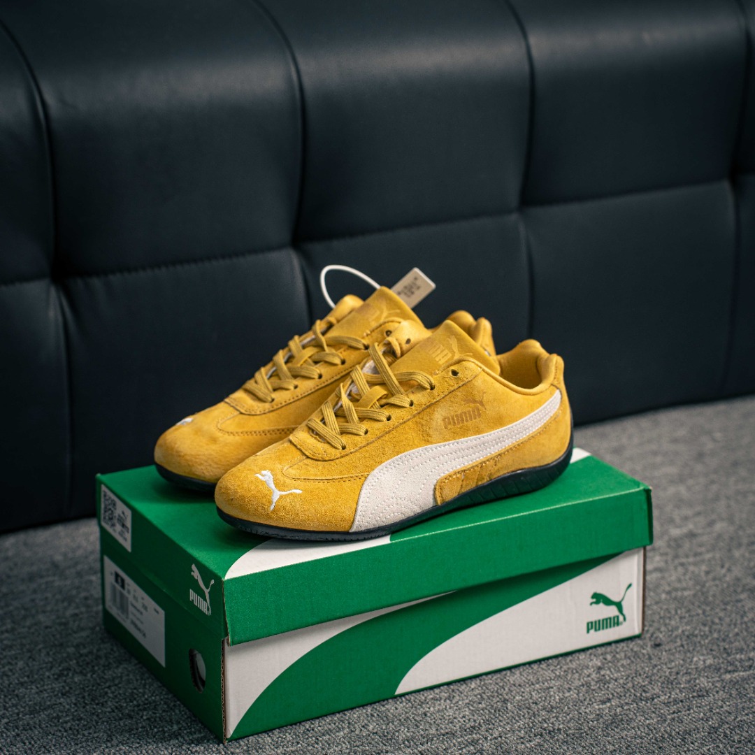 [Puma Series]PumaSpeedcatOG Ginger gold label Puma Rome Amor series retro spor