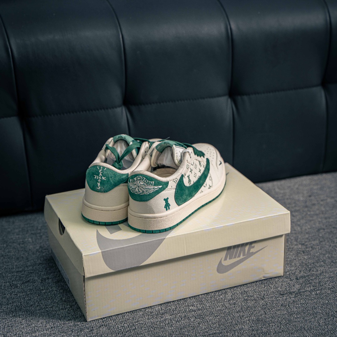 核心私 Air Jordan 1 乔丹篮球鞋男女运动鞋潮流板鞋 货号:SJ2068 112
