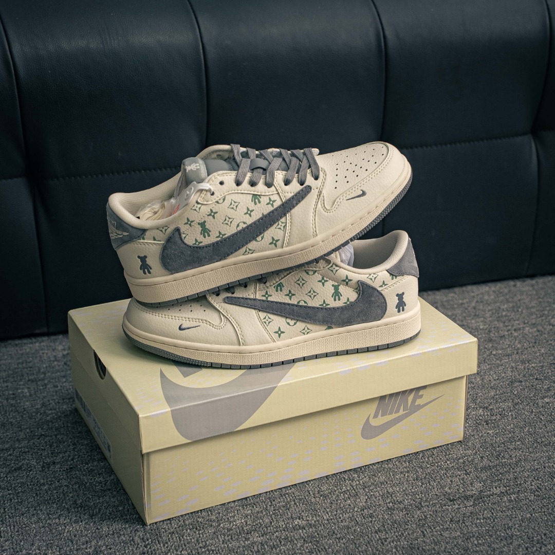 核心私 Air Jordan 1 乔丹篮球鞋男女运动鞋潮流板鞋 货号:SJ2068 111
