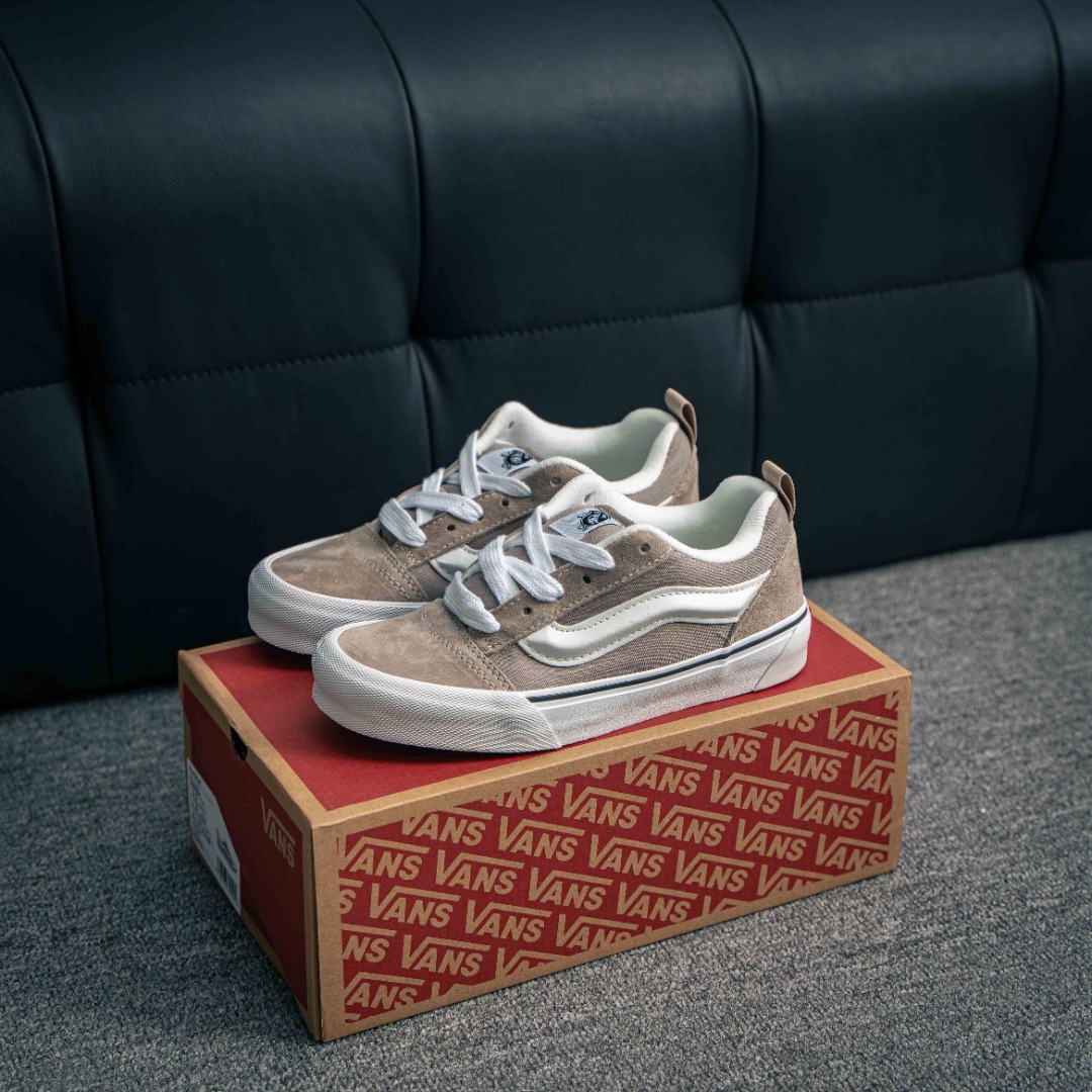 [Vans Series]VansKnuSkool bread shoes new color schemeFat version of the th