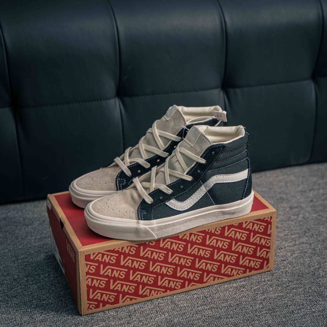 [Vans Series] FearofGodxVansSK838 retro casual non-slip light high-top skate