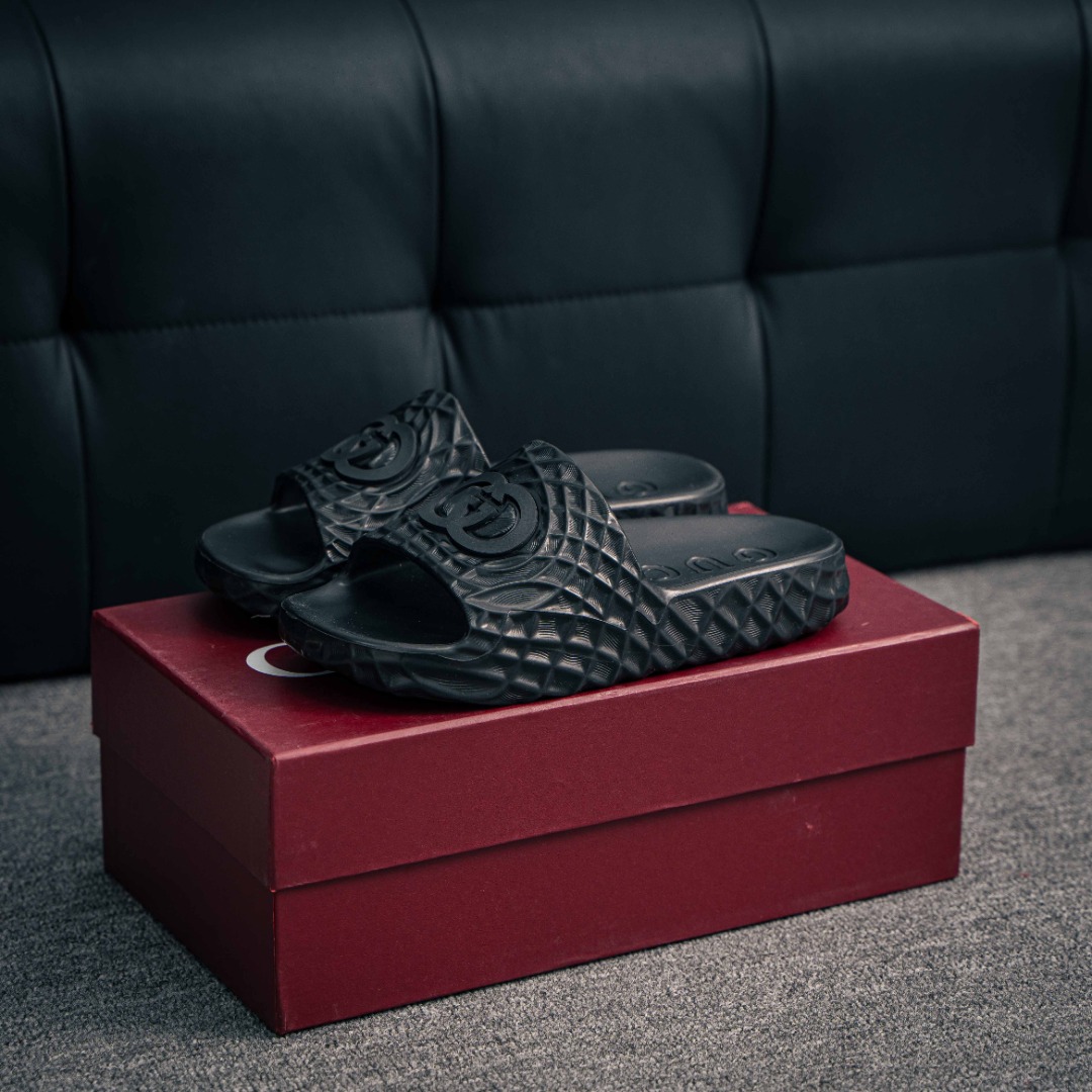 [Sandals and Slippers Series]Gucci Gucci 5D embossed one-in-one slippers, clas