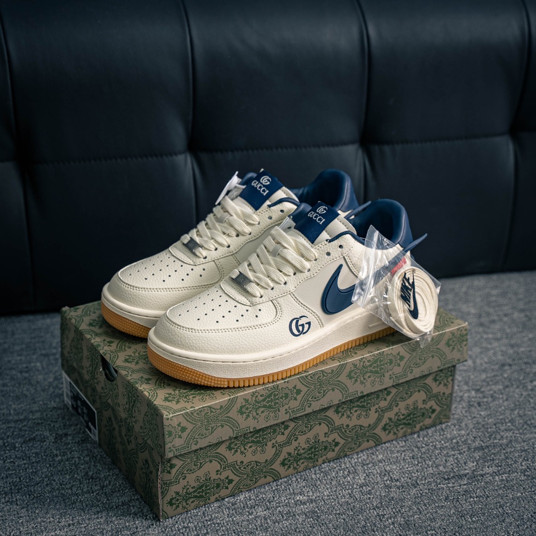 [Air Force Series]Air Force One low flying hook Gucci AirForce1 Original grade