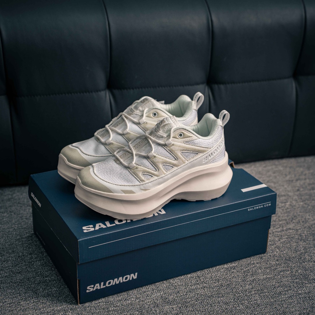 [Salomon Series]CDGxSalomonSalomon Co-branded XT6 series Thick sole casual sn
