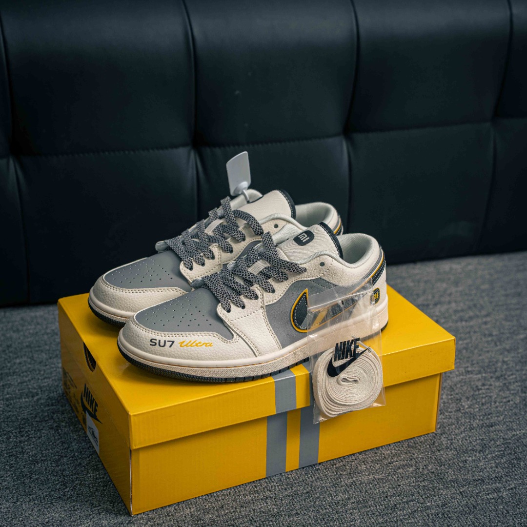 [AJ Series]Joe 1 low-end customized millet su7AirJordan1 Jordan basketball sho