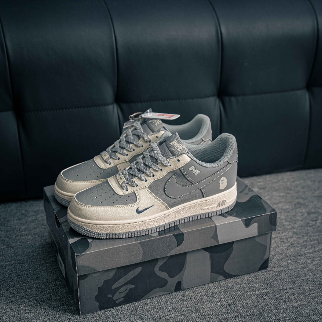 [Air Force Series]Air Force One lowbape head AirForce1 Original grade original
