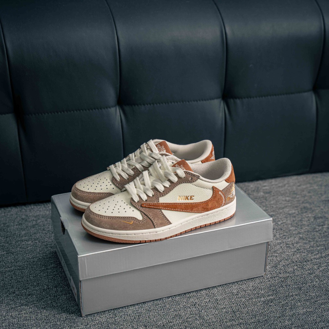 [AJ Series]Joe 1 Low-cut barb white brown north side series AirJordan1 Jordan
