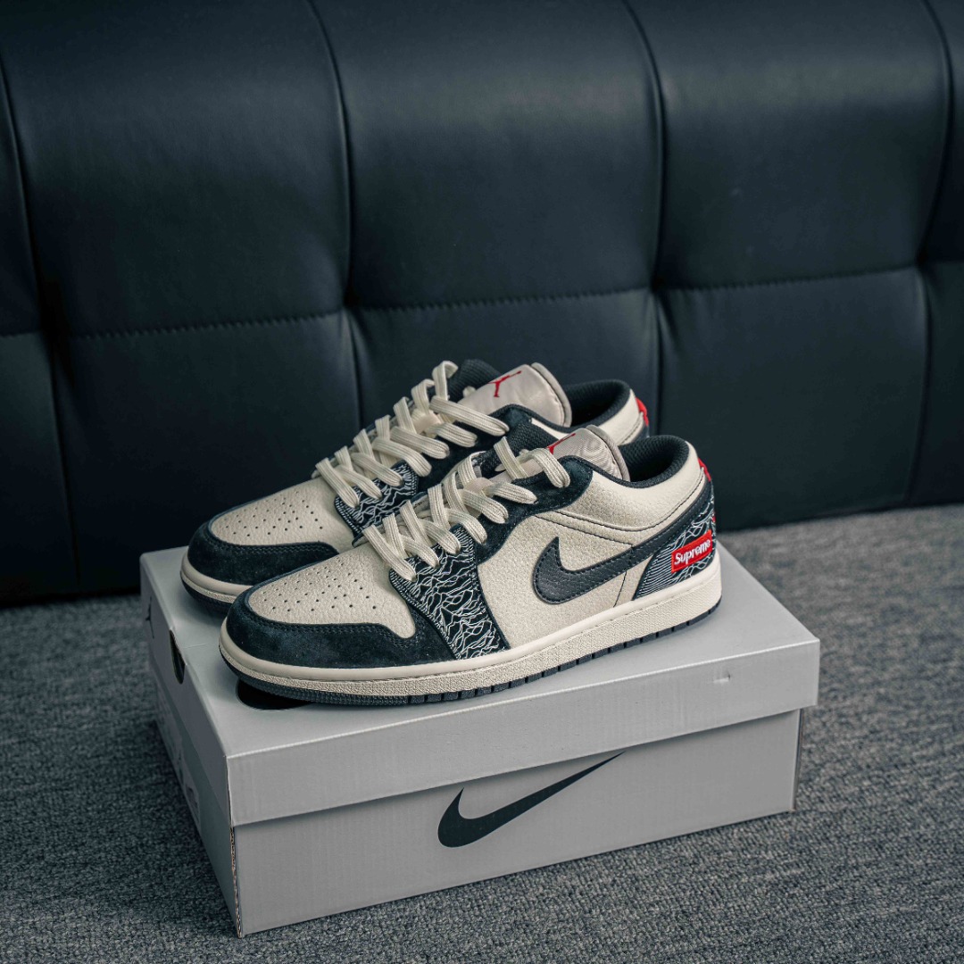 [AJ Series]Joe 1 low-cut supAirJordan1 Jordan basketball shoes for men and wom