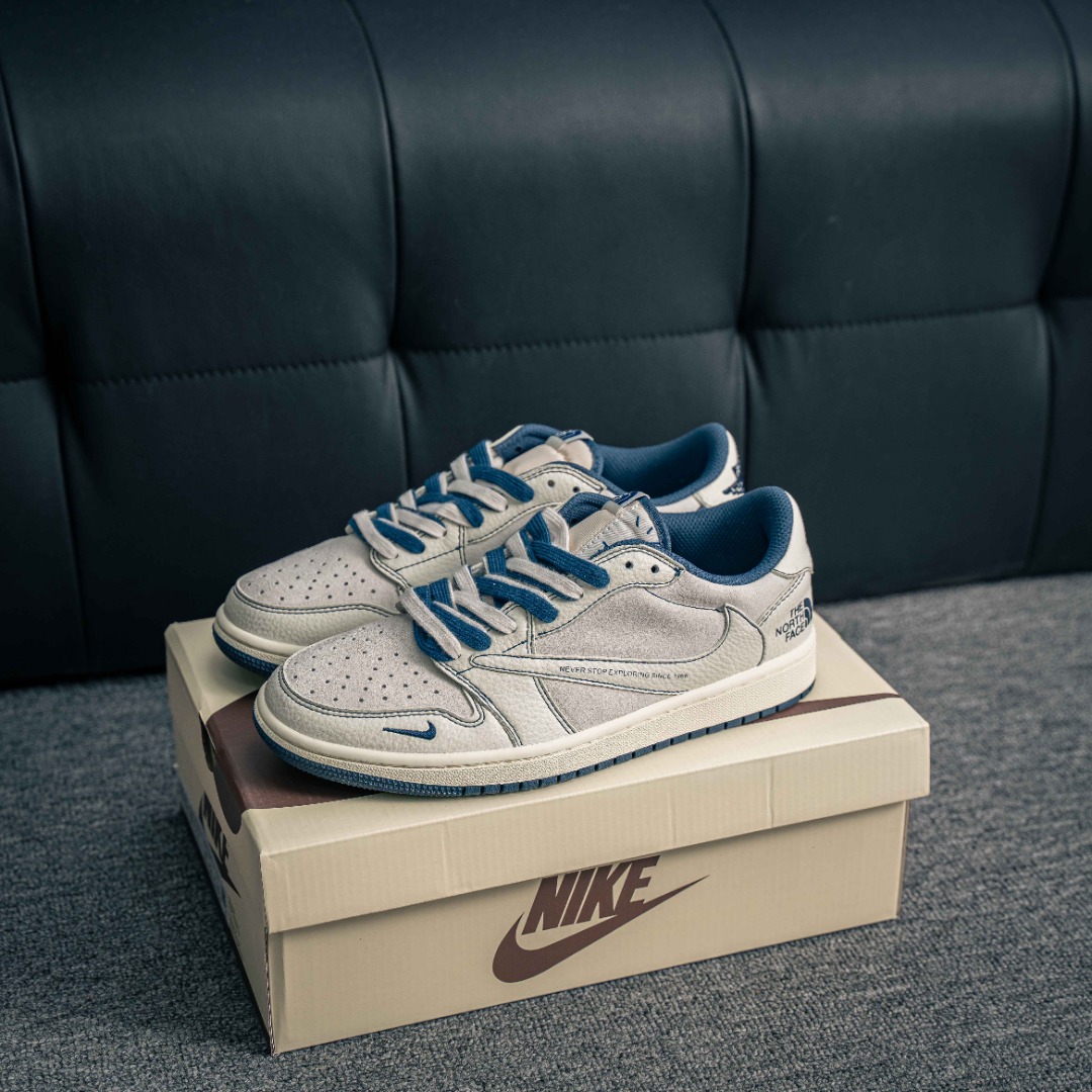 [AJ Series]Joe 1 low-cut barb low white blue north side series AirJordan1 Jord