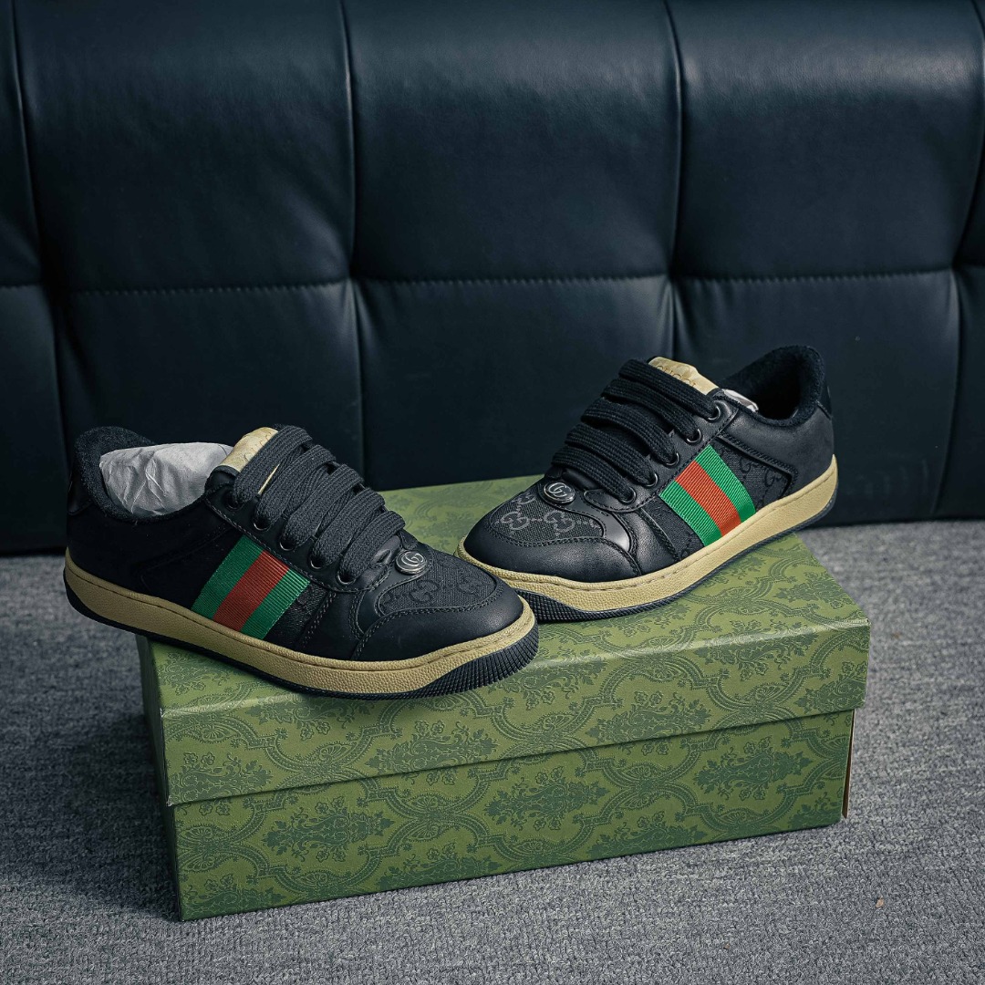 360 #全新配色出货 Gucci Distressed Screener sneaker古驰小脏鞋系列-Chinese UA Cheap High Quatity Brand Clothes Bags handbags Sneakers wholesale wholesaler seller from China Factory suppliers Fashion Clothing Shoes best Quality Beautiful Price 360 #全新配色出货 Gucci Distressed Screener sneaker古驰小脏鞋系列