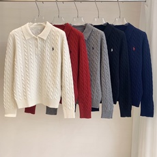 🛒𝐍𝐄𝐖 · 𝟐𝟎𝟐6/爆款现货 【原单品质】RL*|2026新款麻花polo领针织衫 系列款 老钱风穿搭 气质百搭 🛒𝐍𝐄𝐖 · 𝟐𝟎𝟐6/爆款现货 【原单品质】RL*|2026新款麻花polo领针织衫 系列款 老钱风穿搭 气质百搭