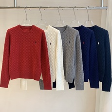 🛒𝐍𝐄𝐖 · 𝟐𝟎𝟐6/爆款现货 【原单品质】RL*|2026新款麻花圆领针织衫 系列款 老钱风穿搭 气质百搭绝美 🛒𝐍𝐄𝐖 · 𝟐𝟎𝟐6/爆款现货 【原单品质】RL*|2026新款麻花圆领针织衫 系列款 老钱风穿搭 气质百搭绝美