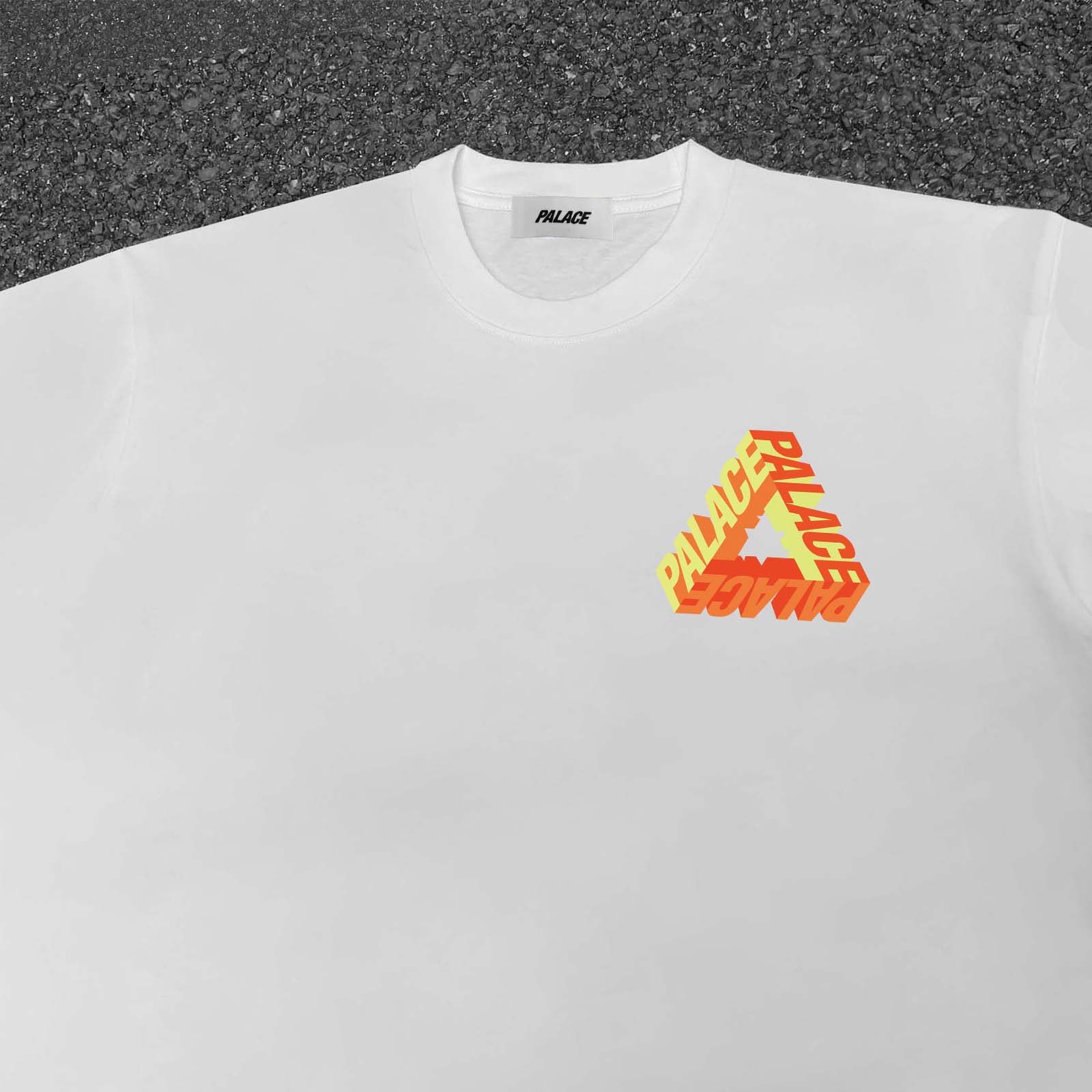 팔라스 3D 컬러풀 문자 반팔 티셔츠 89706 이미지 7