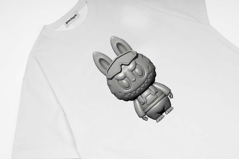 팜엔젤스 3D 로고 남성 반팔 티셔츠 90251 이미지 7