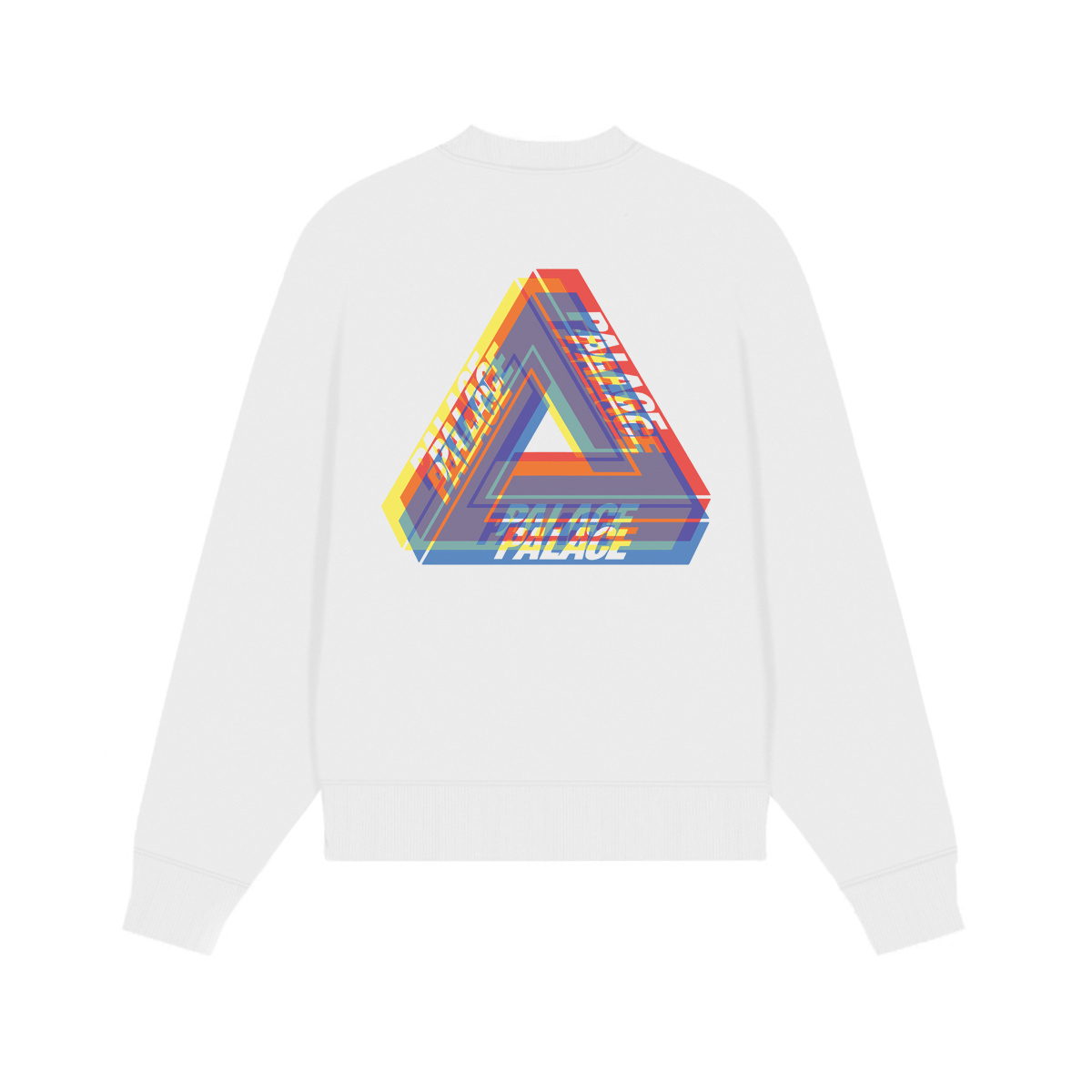 팔라스 3D 오버랩 로고 크루넥 긴팔 티셔츠 25 SS 이미지 5