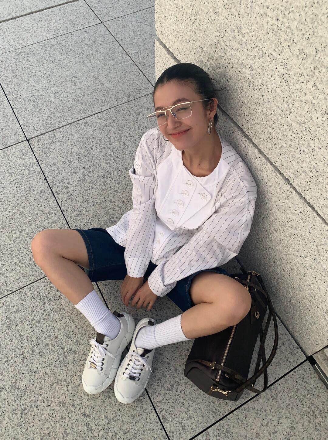 NO:477832,Foot pictures, casual shoes/sports shoes, sneakers19860909上脚图,休闲鞋/运动鞋,sneakers,Women's Shoes