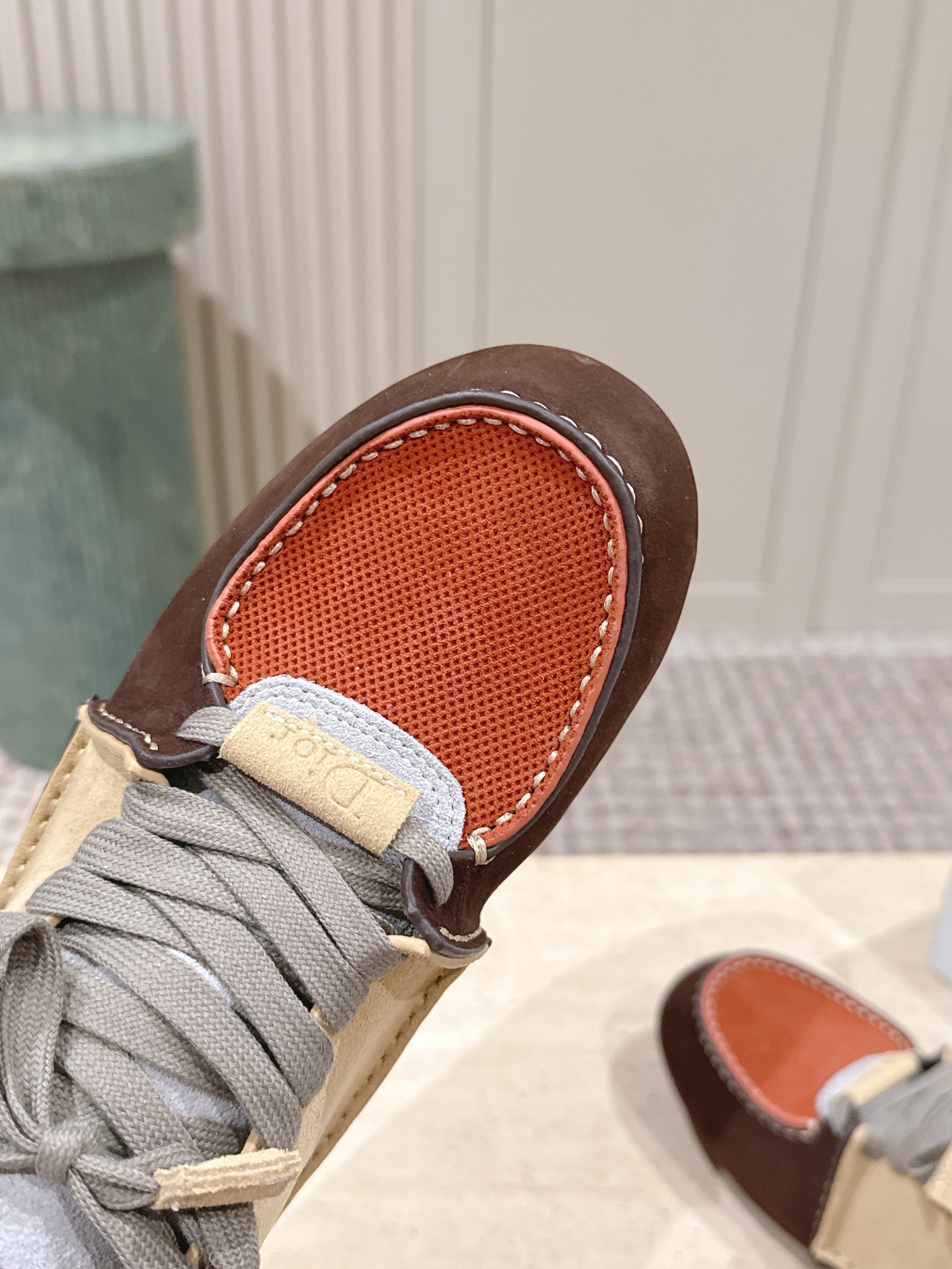Dior Style Red Leather Women's Shoes style reference detail image 6 from source 785068
