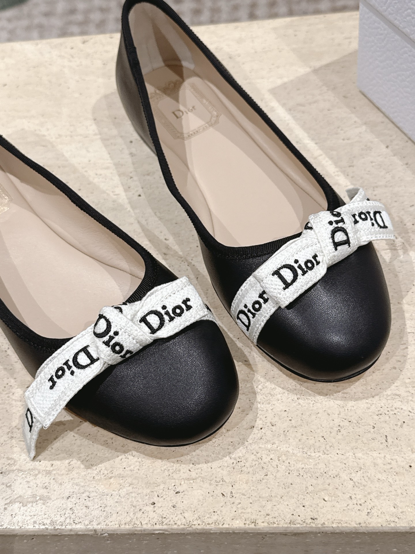 Dior Style Black Leather Women's Shoes style reference detail image 7 from source 785073