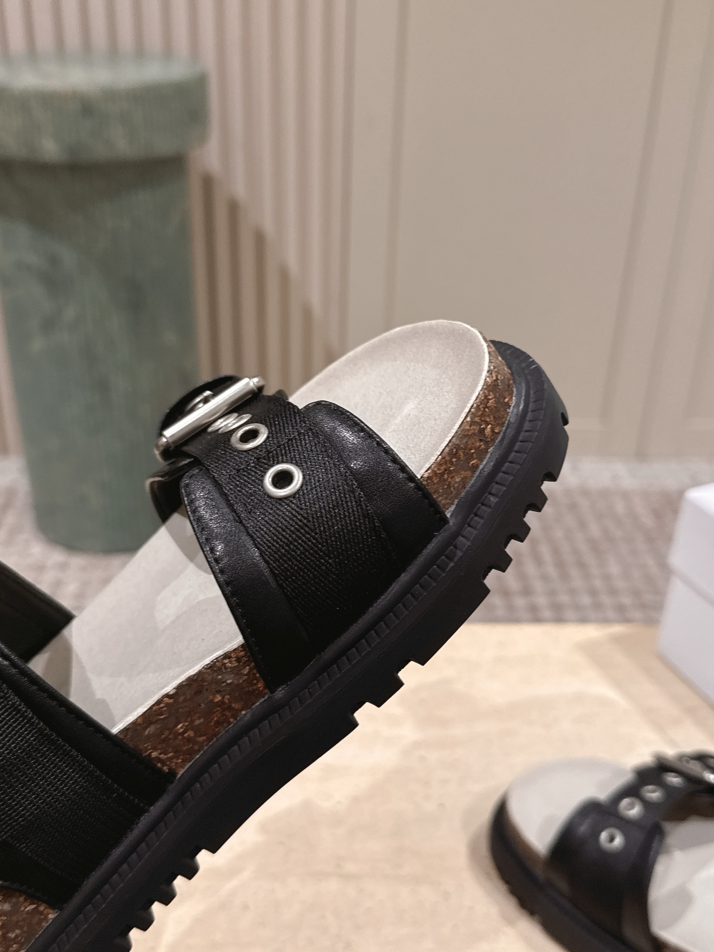 Dior Style Black Leather Women's Shoes style reference detail image 8 from source 785114