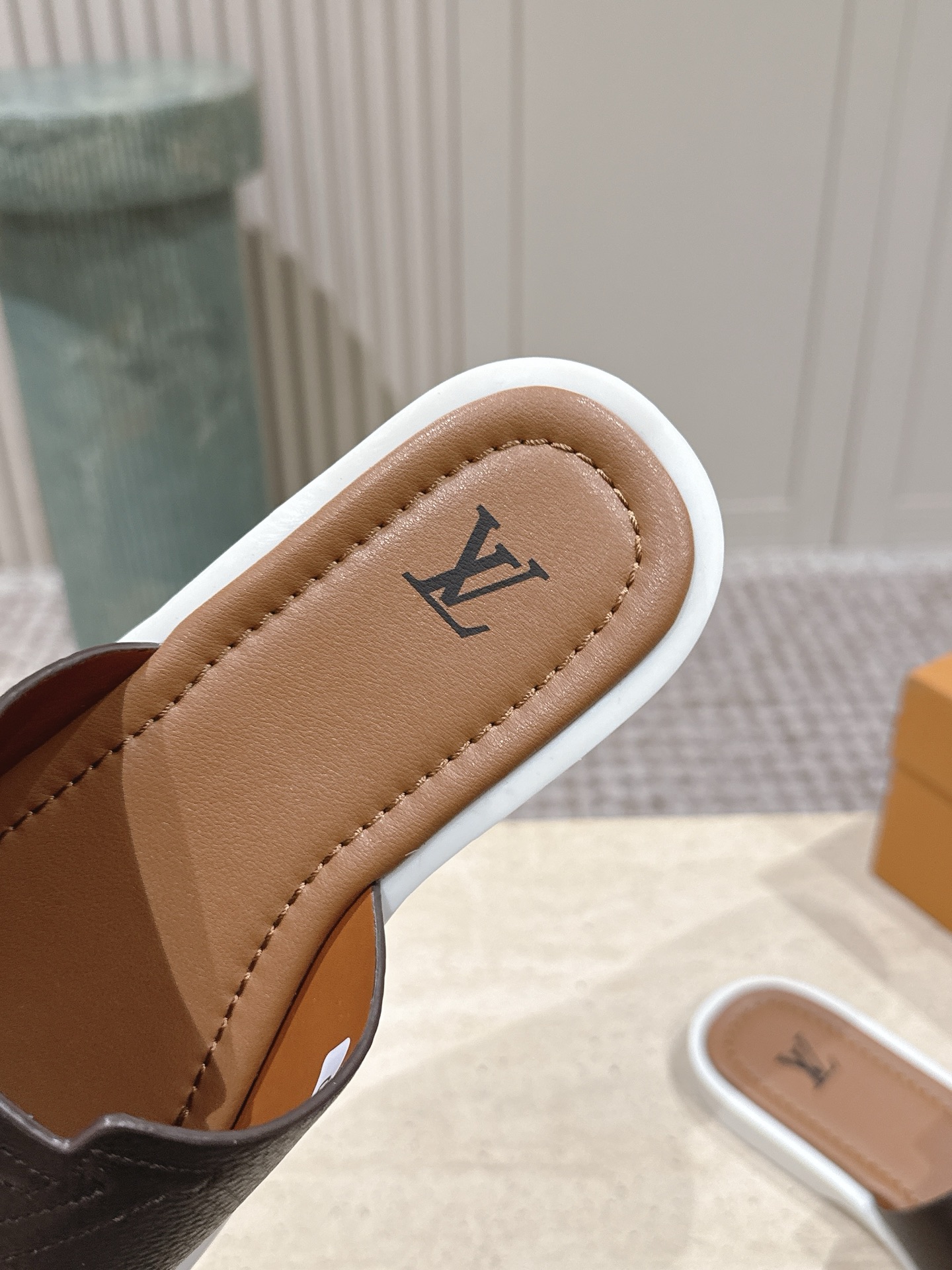 LV Style Leather Women's Shoes style reference detail image 6 from source 783685