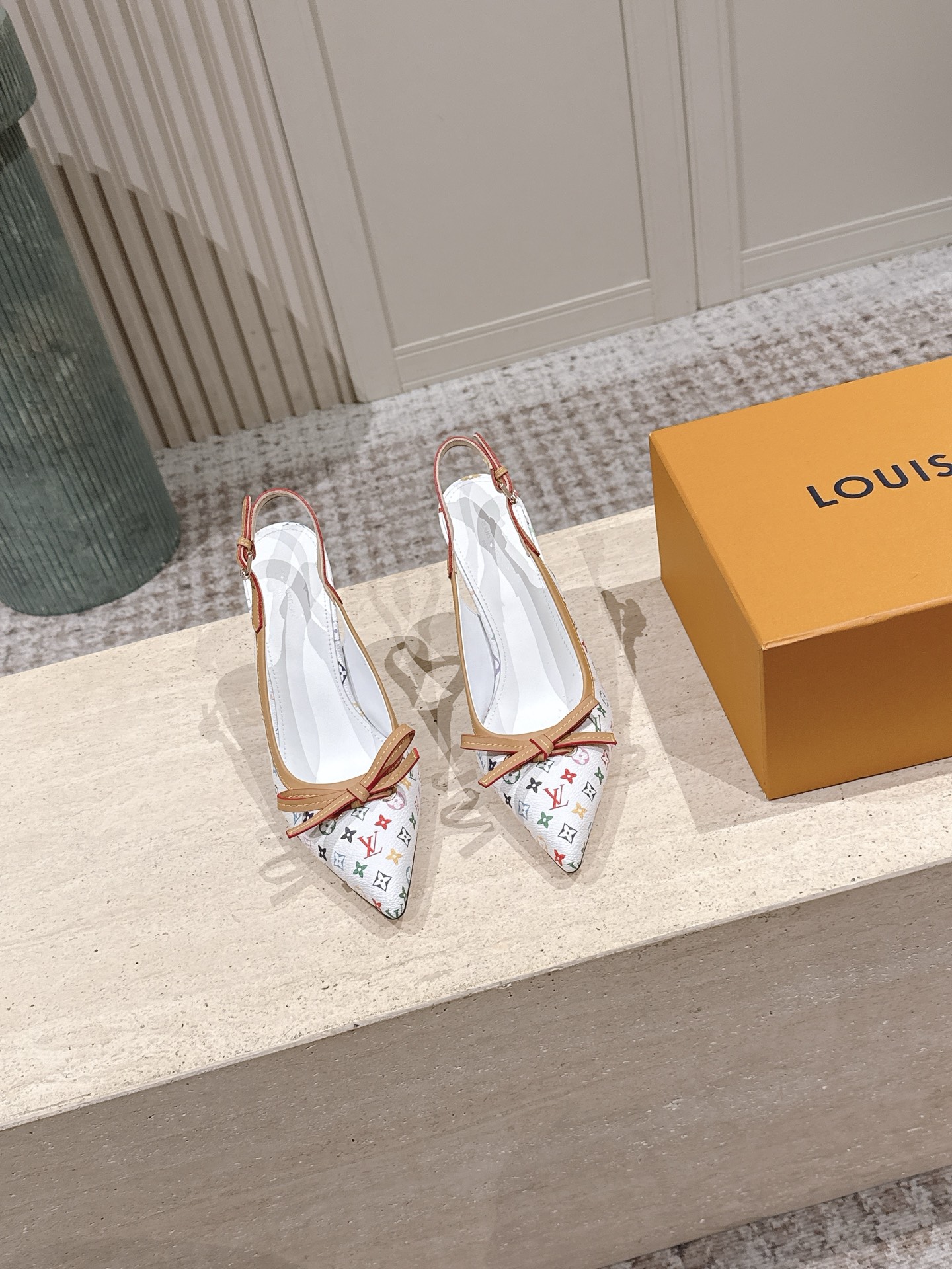 LV Style Leather Women's Shoes style reference detail image 2 from source 783689