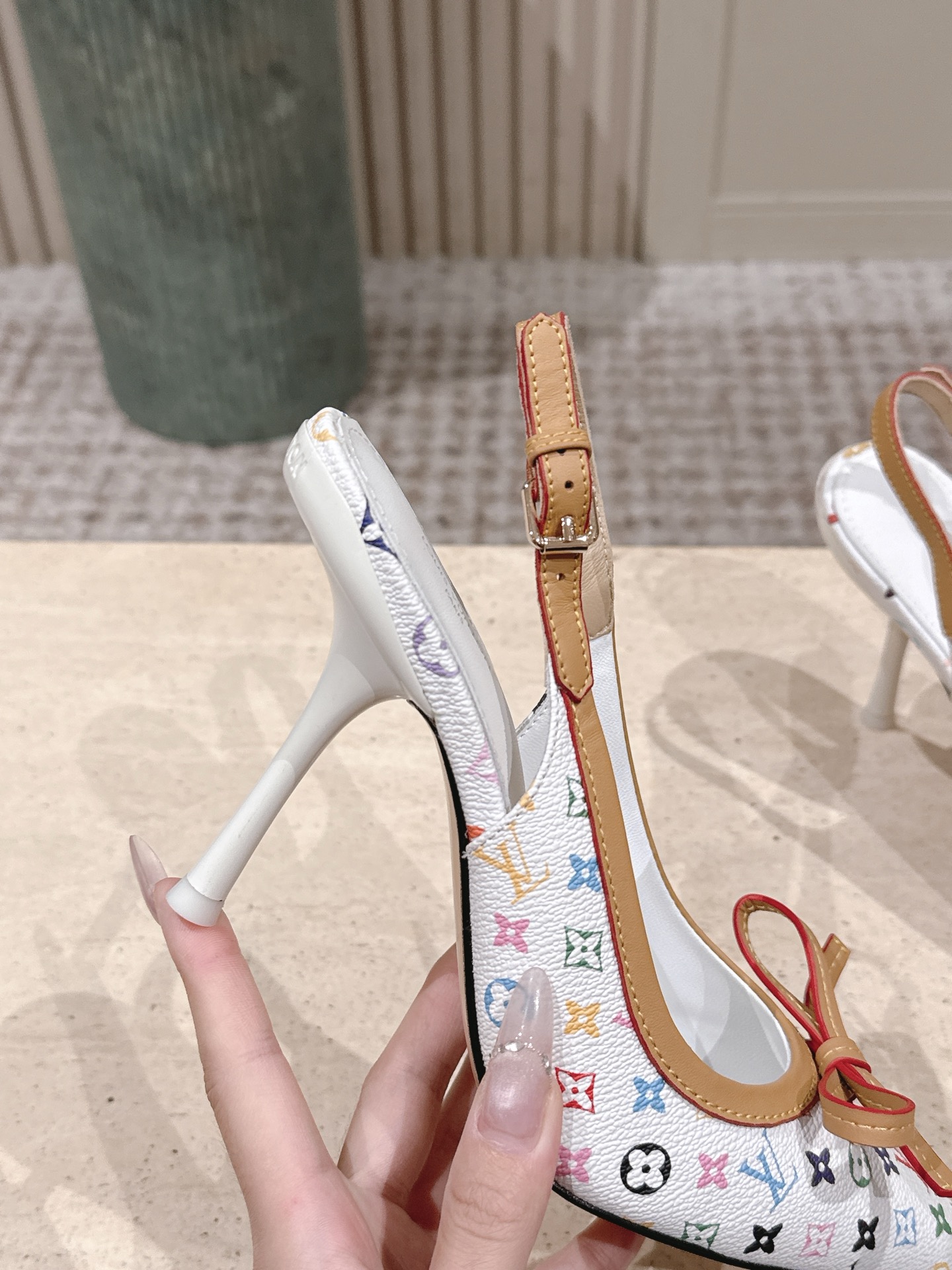 LV Style Leather Women's Shoes style reference detail image 7 from source 783689