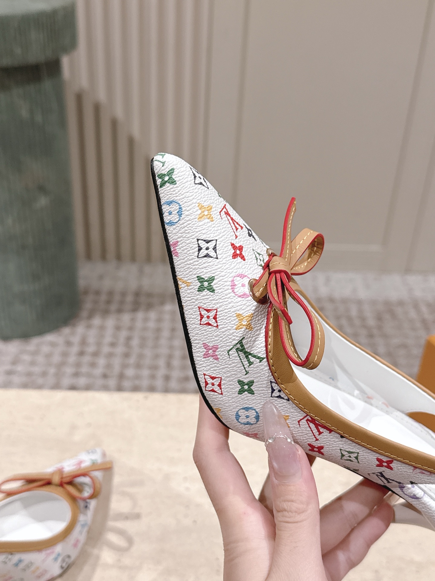 LV Style Leather Women's Shoes style reference detail image 8 from source 783689