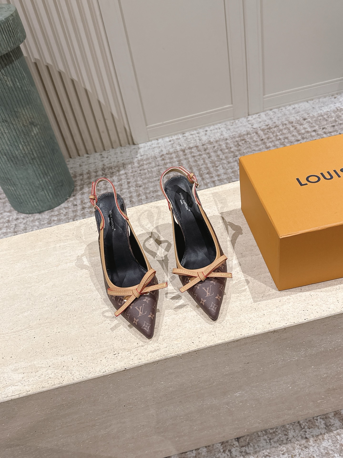 LV Style Leather Women's Shoes style reference detail image 2 from source 783690