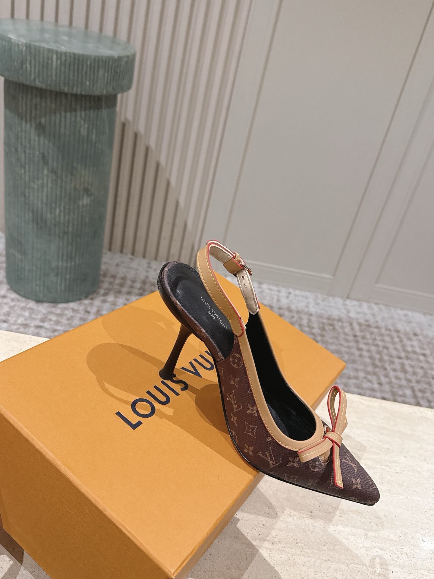 LV Style Leather Women's Shoes style reference detail image 4 from source 783690